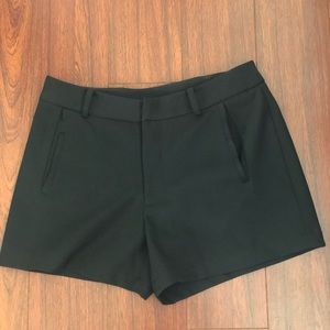 Black dress shorts